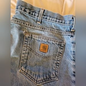 Carharrt denim jeans 42x32 made in the USA